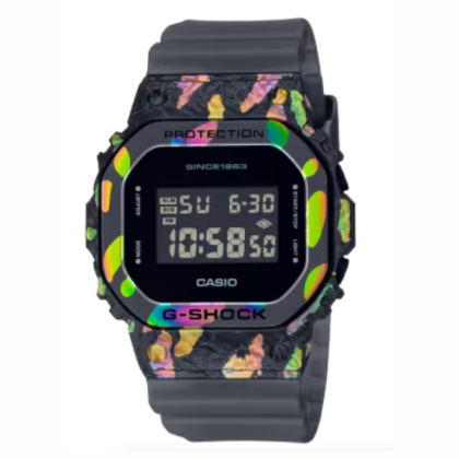 [Limited Edition] Casio G-Shock Stone Series GM-5640GEM-1 Black Translucent Resin Band Men Sport Watch